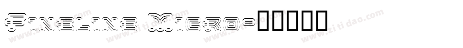 Fineline Micro字体转换